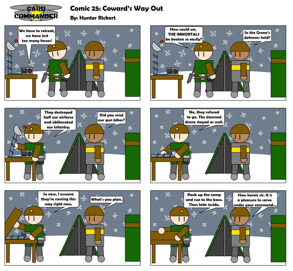 Comic 25 : Coward's Way Out