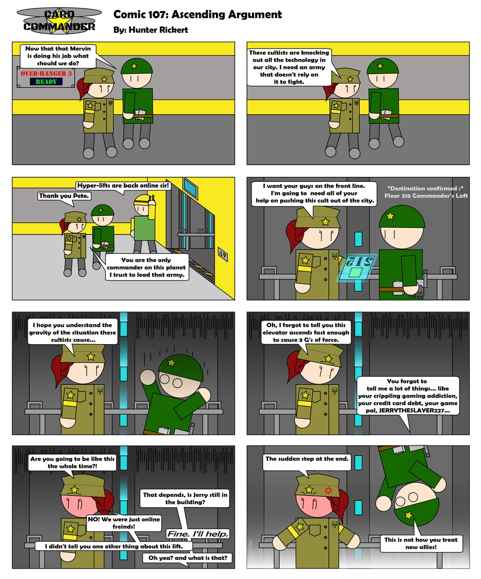 Comic 107 : Ascending Argument 