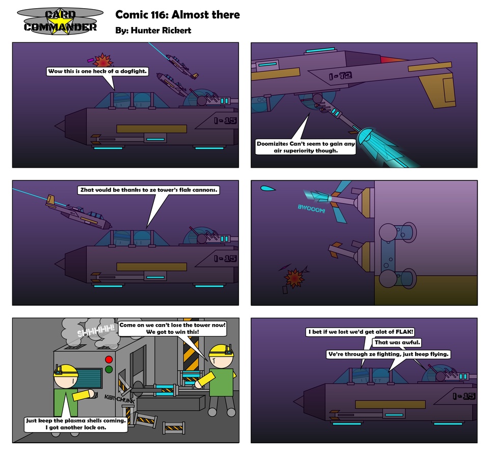 Comic 116 Almost there