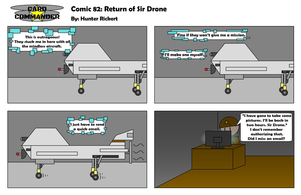 Comic 82 : Return of Sir. Drone