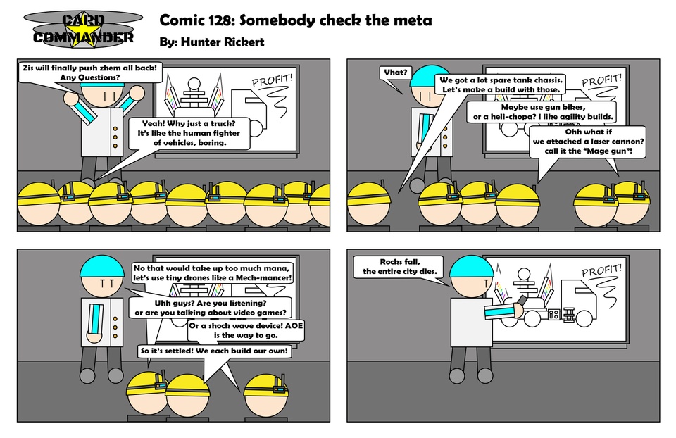 Comic 127 : Somebody check the meta