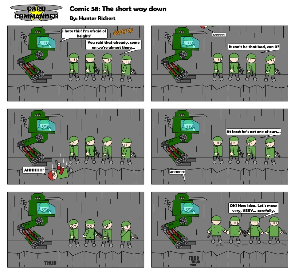 Comic 58 : The short way down