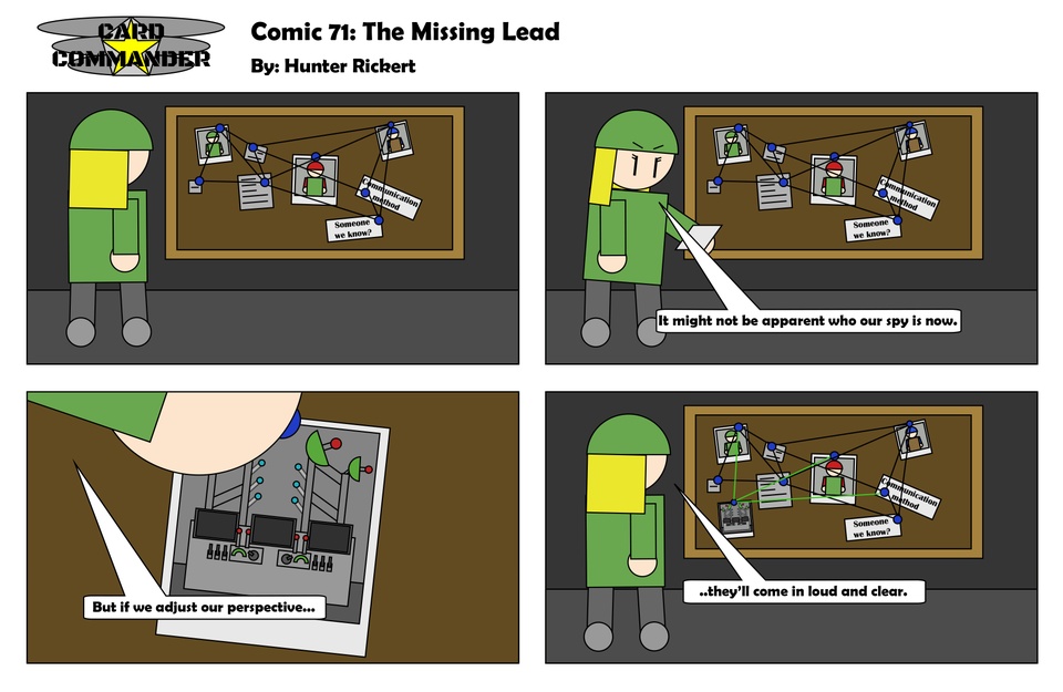 Comic 71 : The Missing Lead