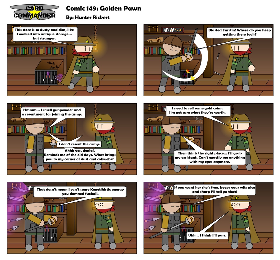 Comic 149 : Golden Pawn