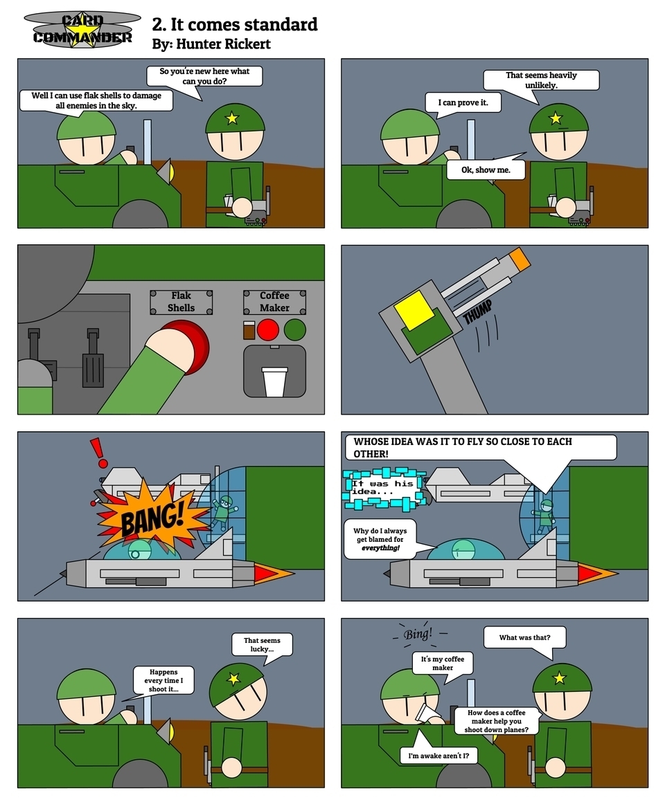 Comic 2 : It Comes Standard