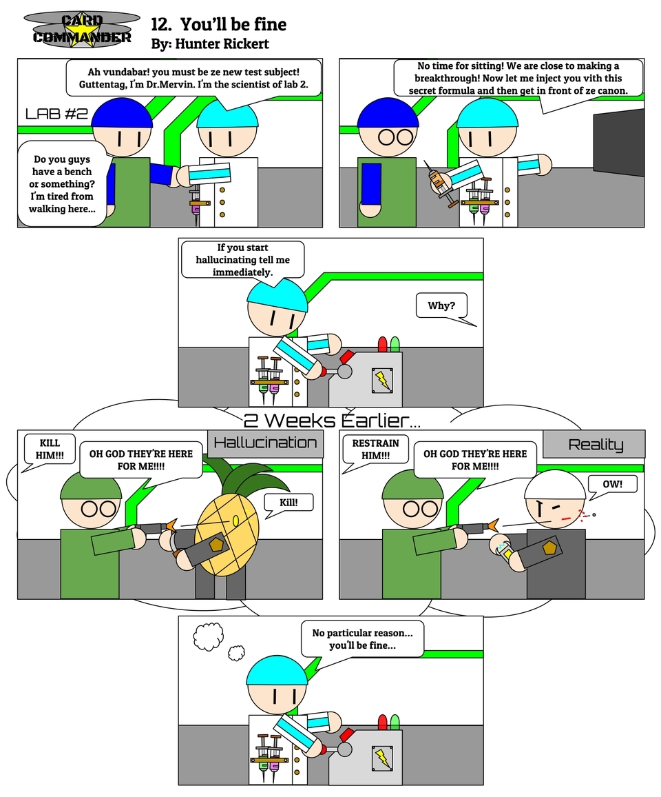 Comic 12 : You'll be fine