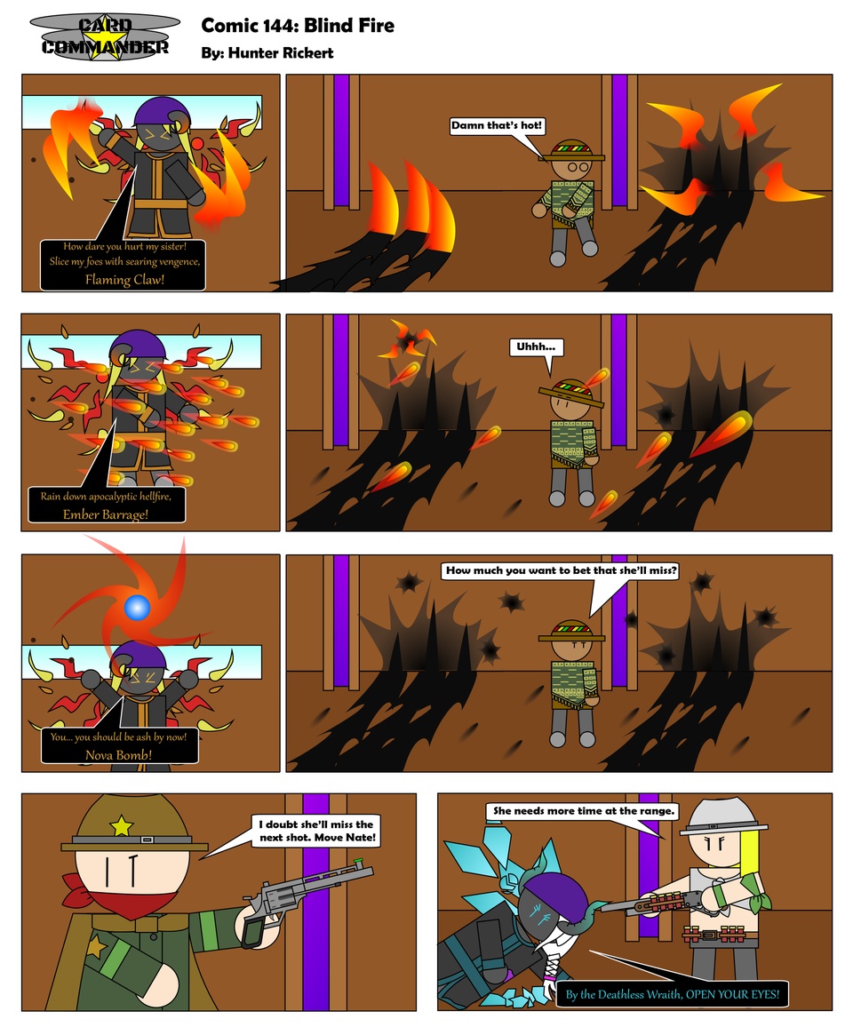 Comic 144 : Blind Fire
