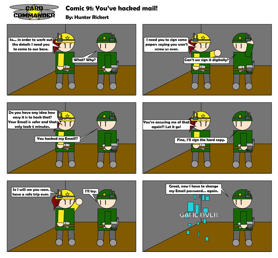 Comic 91 : You've hacked mail!