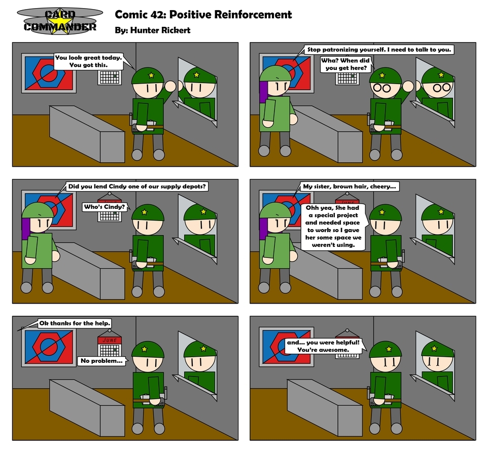 Comic 42 : Positive Reinforcement 