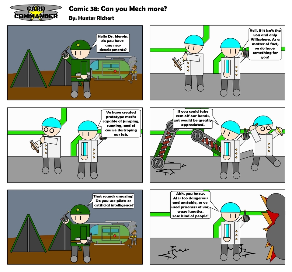 Comic 38 : Can you Mech more?