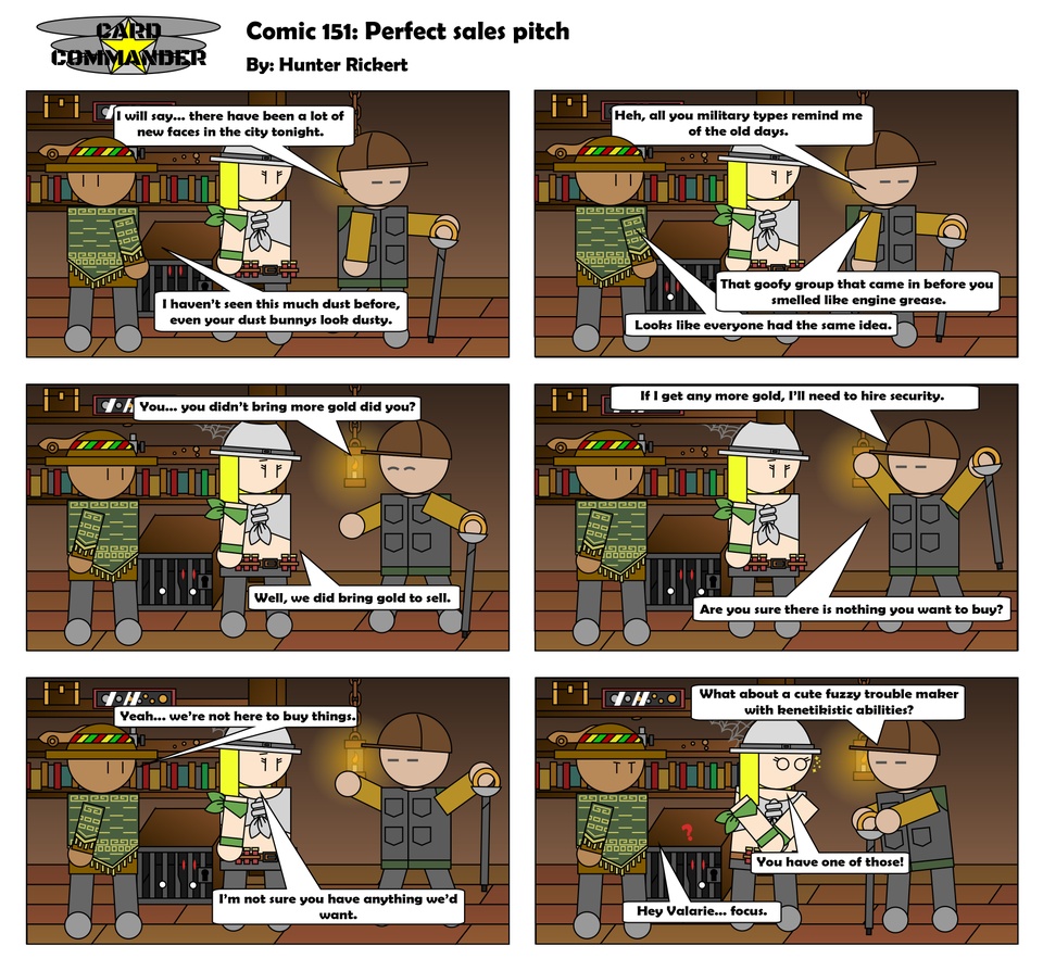 Comic 151 : Perfect sales Pitch