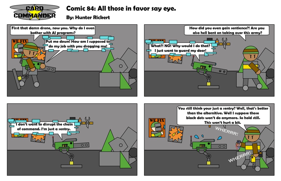 Comic 84 : All those in favor say eye