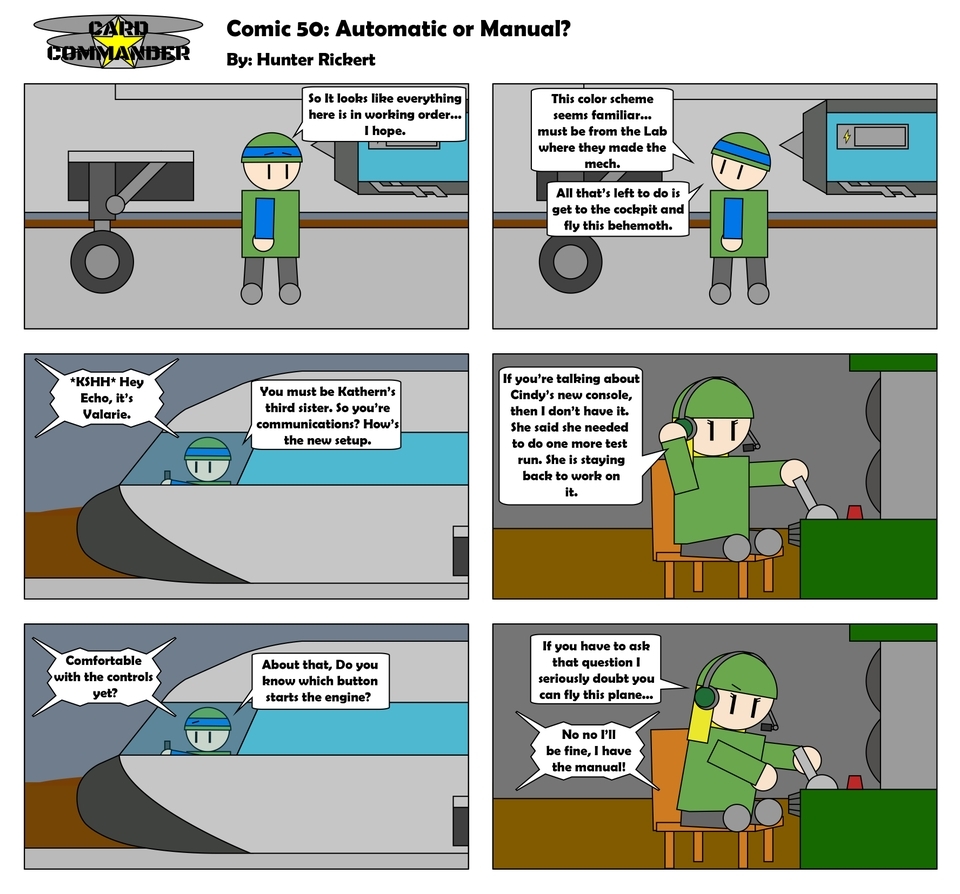 Comic 50 : Automatic or Manual?