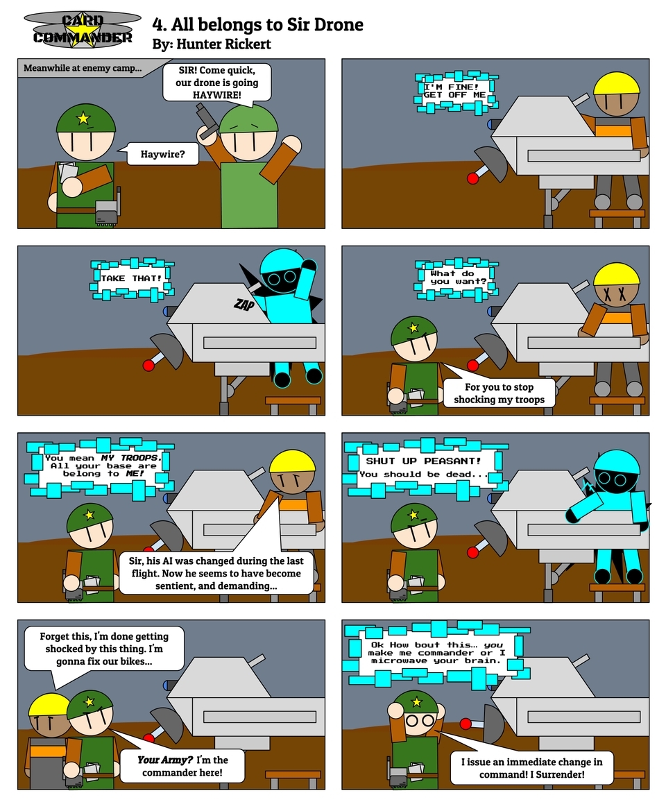 Comic 4 : All Belongs to Sir Drone