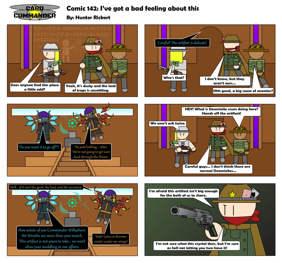 Comic 142 : I've got a bad feeling about this