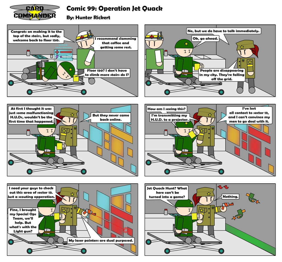 Comic 99 : Operation Jet Quack