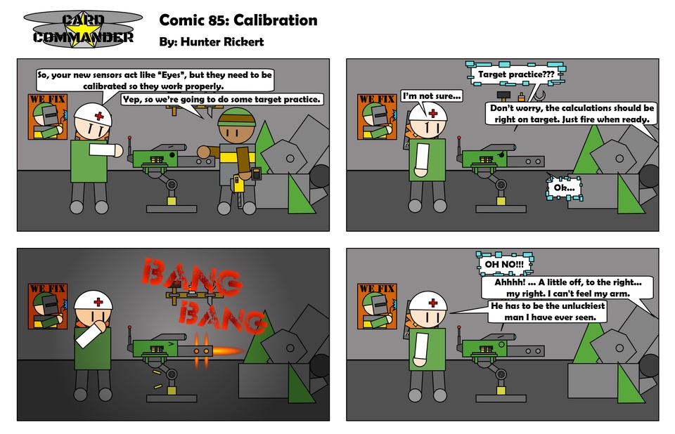Comic 85 : Calibration 