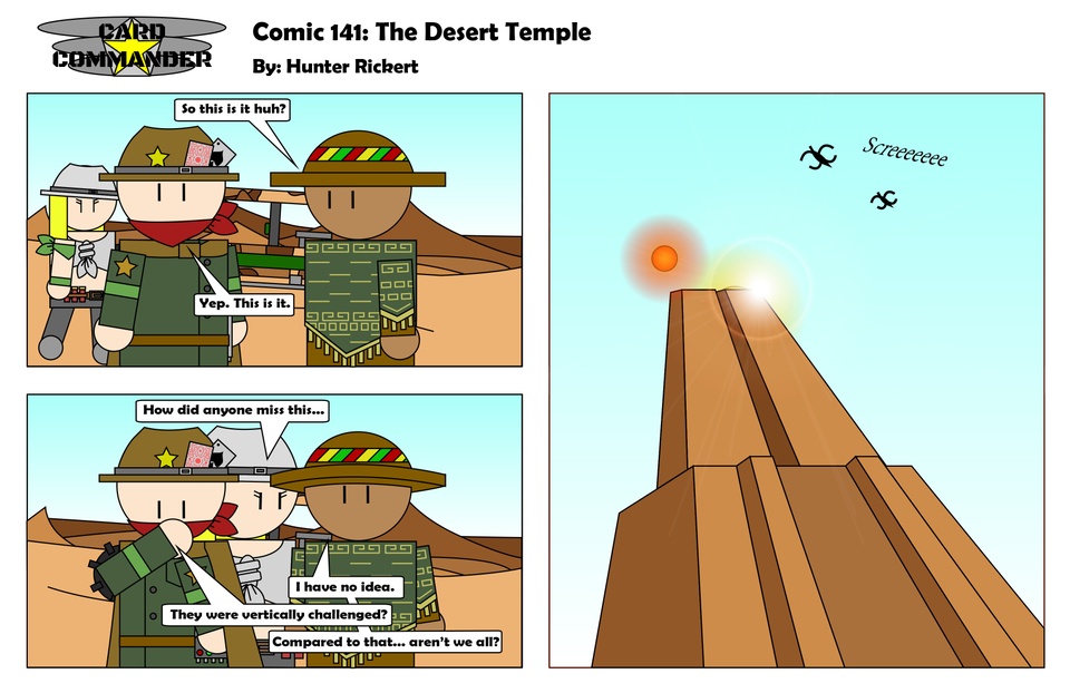 Comic 141 : The Desert Temple