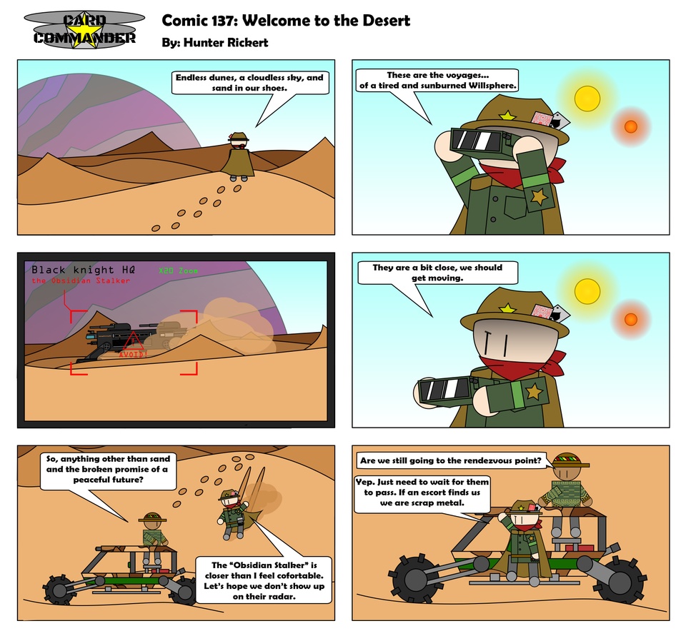 Comic 137 : Welcome to the Desert