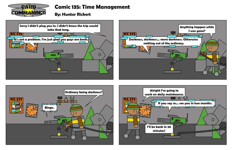 Comic 135 : Time Management 