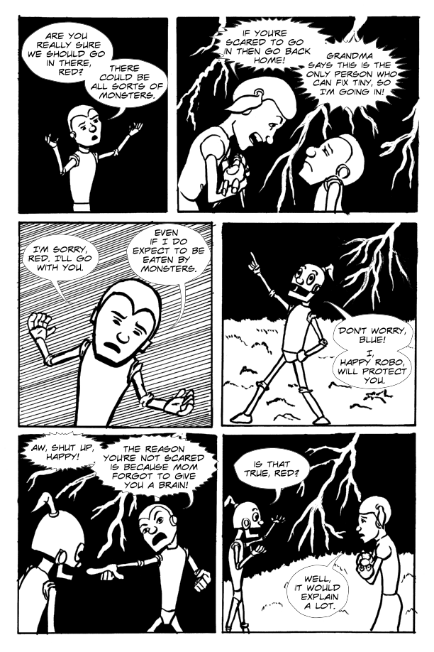 Frogenstein page 3