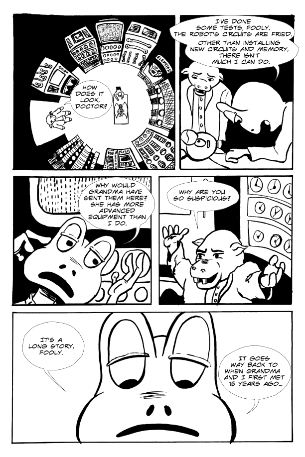 Frogenstein page 9