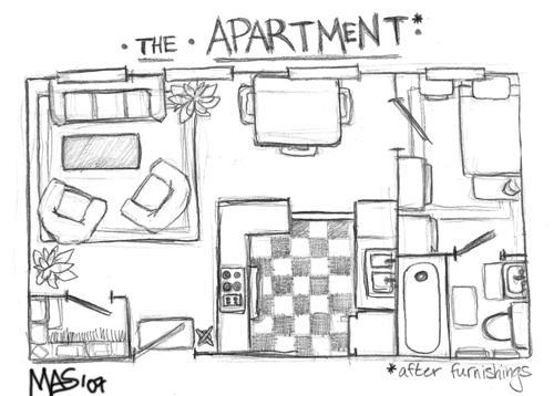 The Apartment: Floorplan