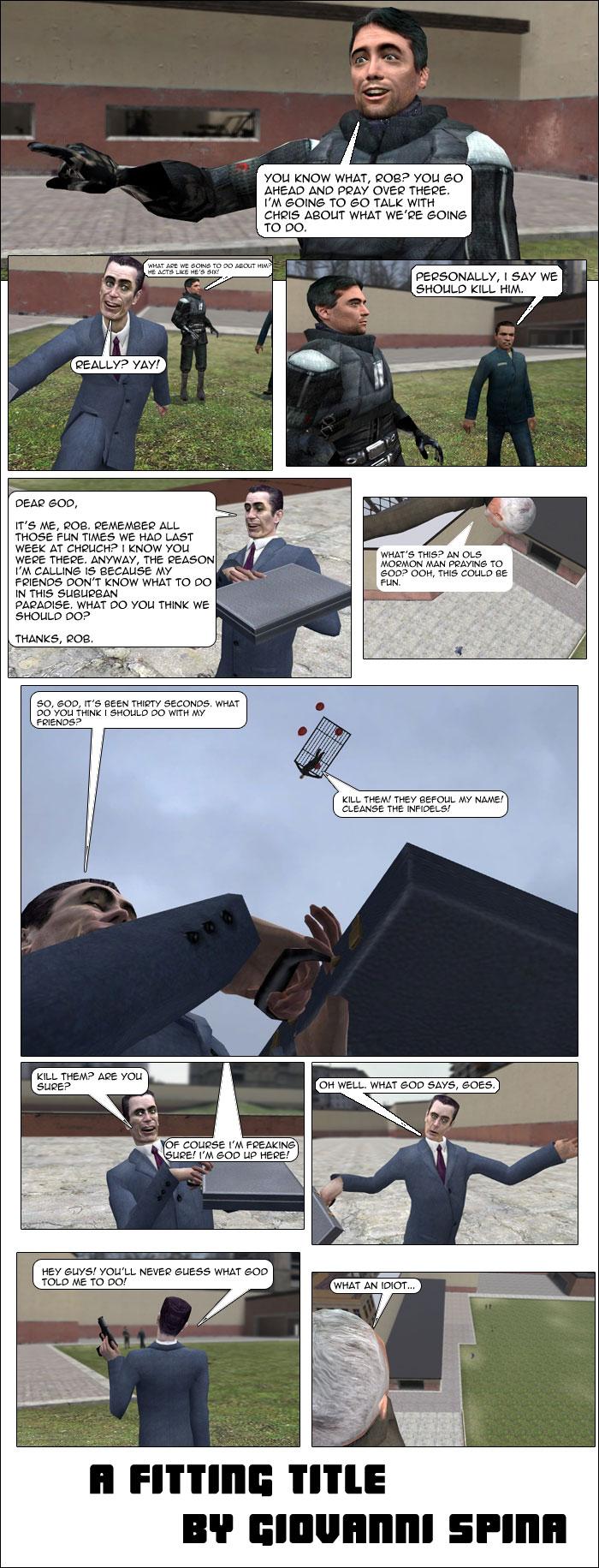 KILL THEM ALL, MY SON!