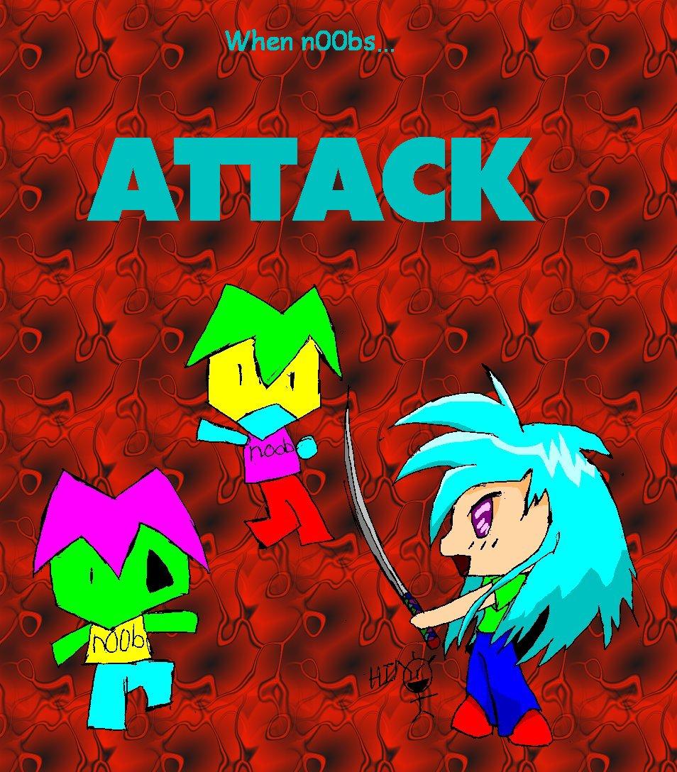 Attack of the n00bs-Cover