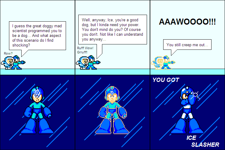 #015 - MegaMan Is Creeped Out