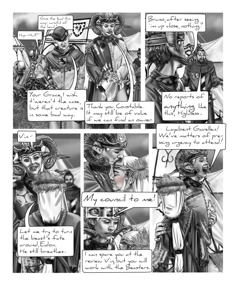 Logistics and a Lion Pg 56