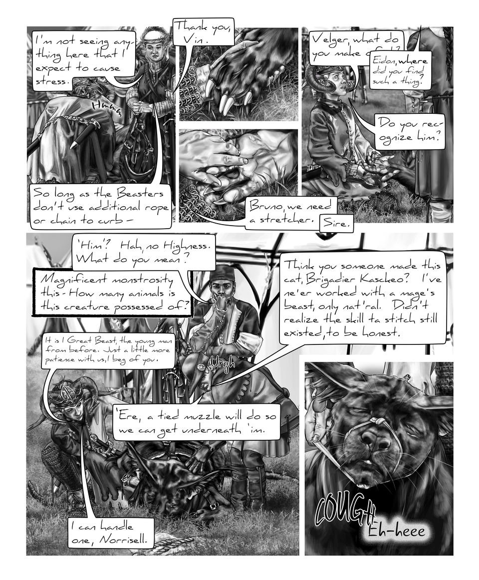 Logistics and a Lion Pg 55