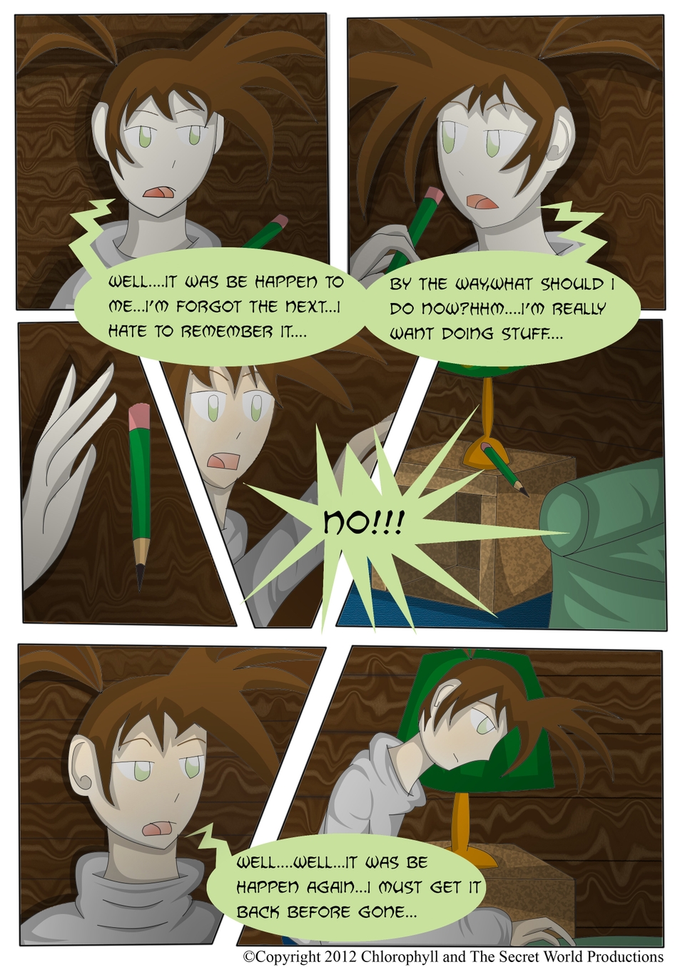 Chlorophyll and The Secret World,page 8