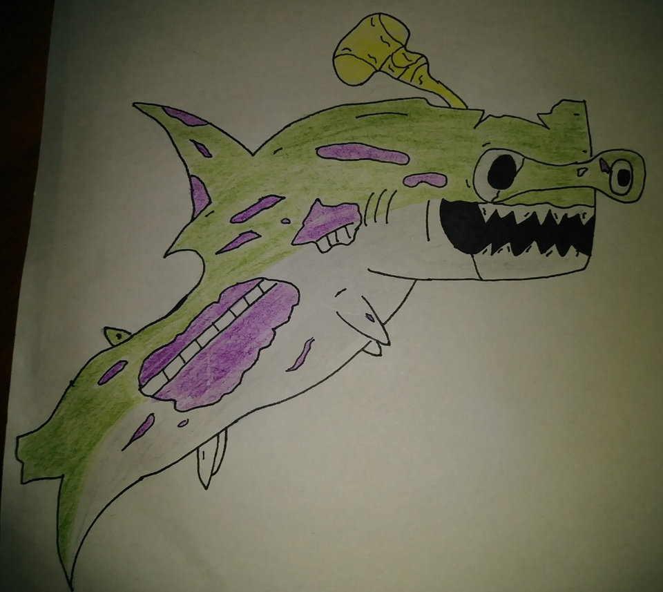 My zombie hammerhead