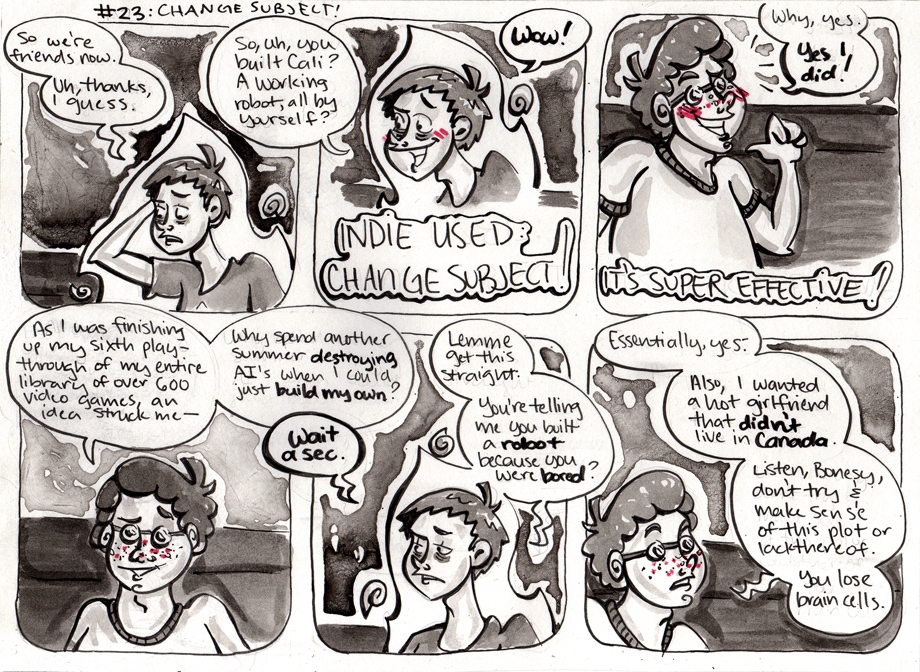 #23: CHANGE SUBJECT!