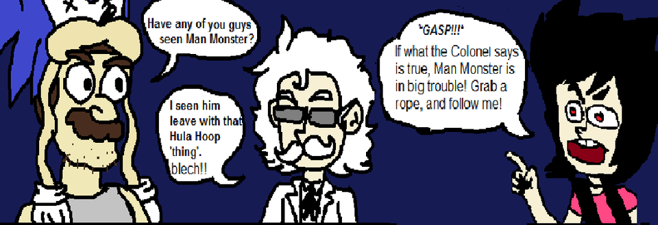 Where's Man Monster?