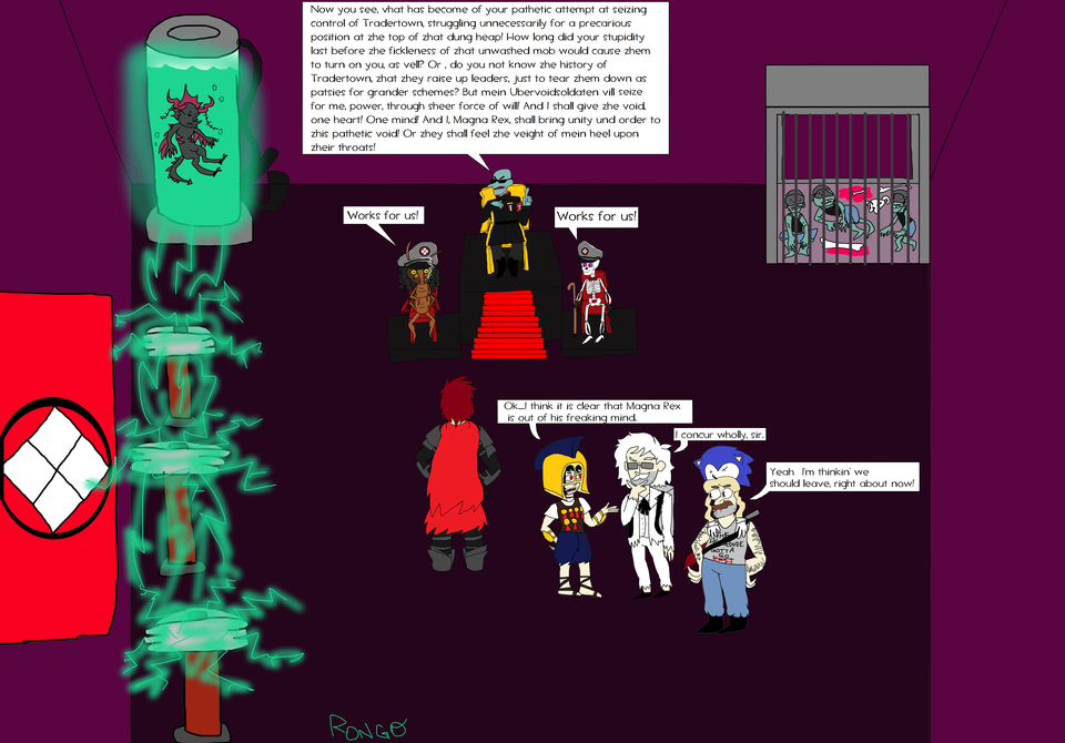 Inside Magna Rex's Lair