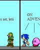 Go to 'The Real Sonic Team' comic