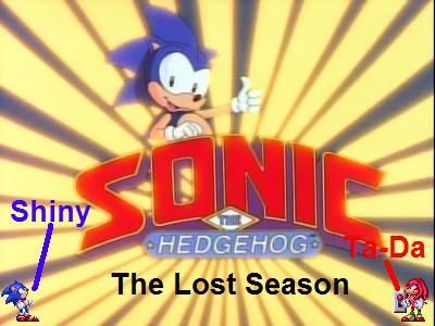 Sonic the Hedgehog The Lost Season Cover Page
