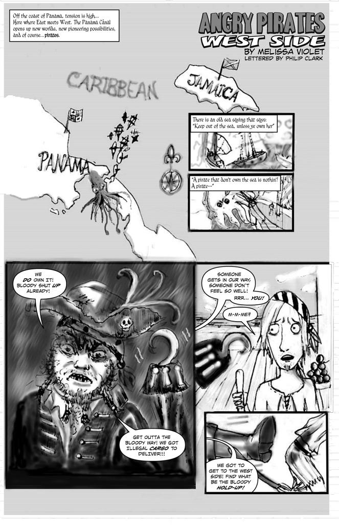 Angry Pirates: West Side - PAGE 1