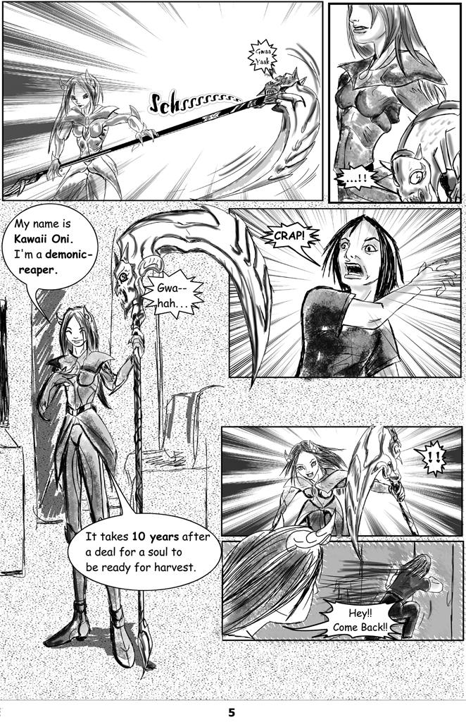 Lovely Demon: Demonic Reaper Chronicles - PAGE 05