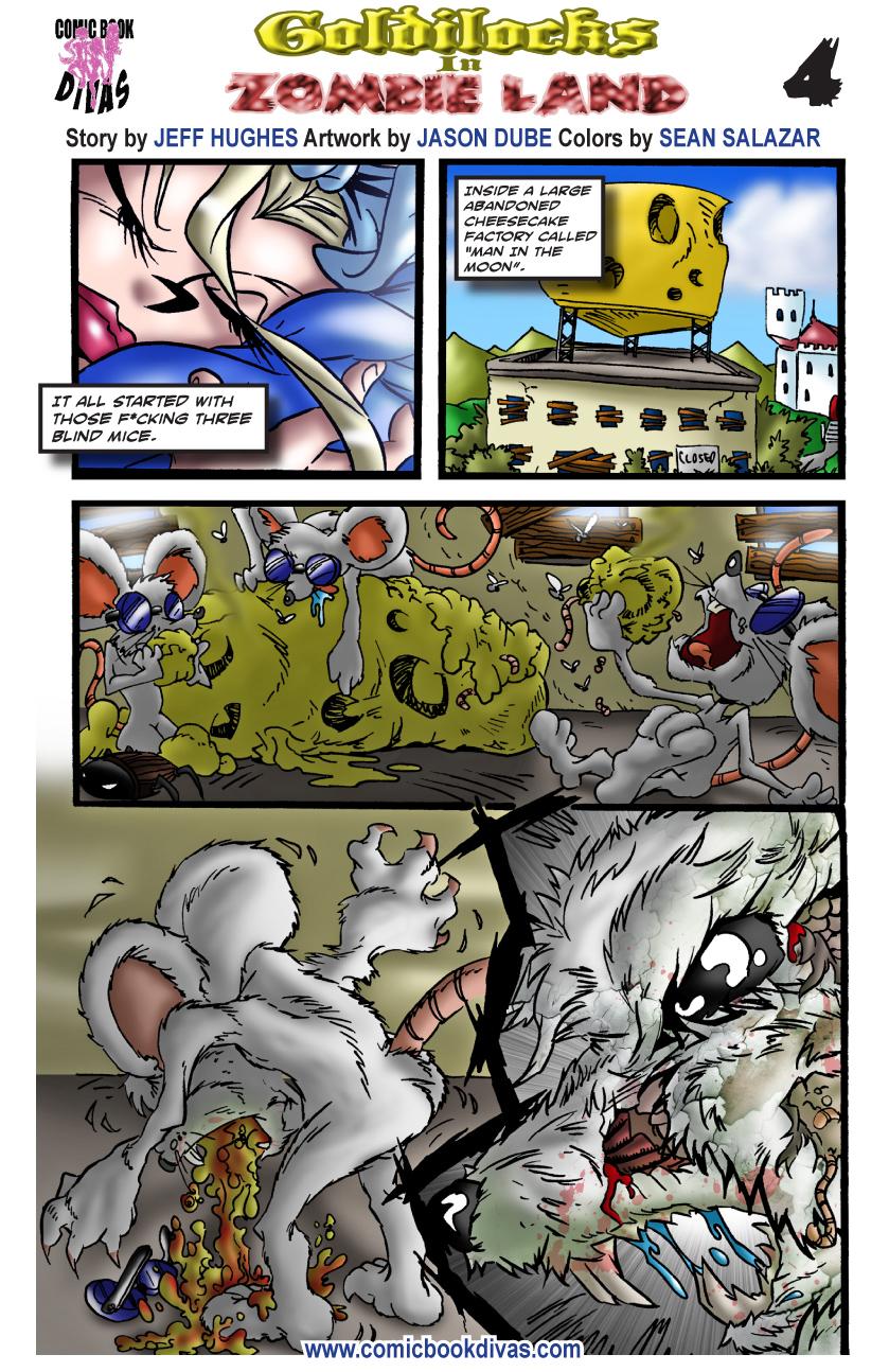 Goldilocks In Zombie Land #1 Page Four VOL. 1