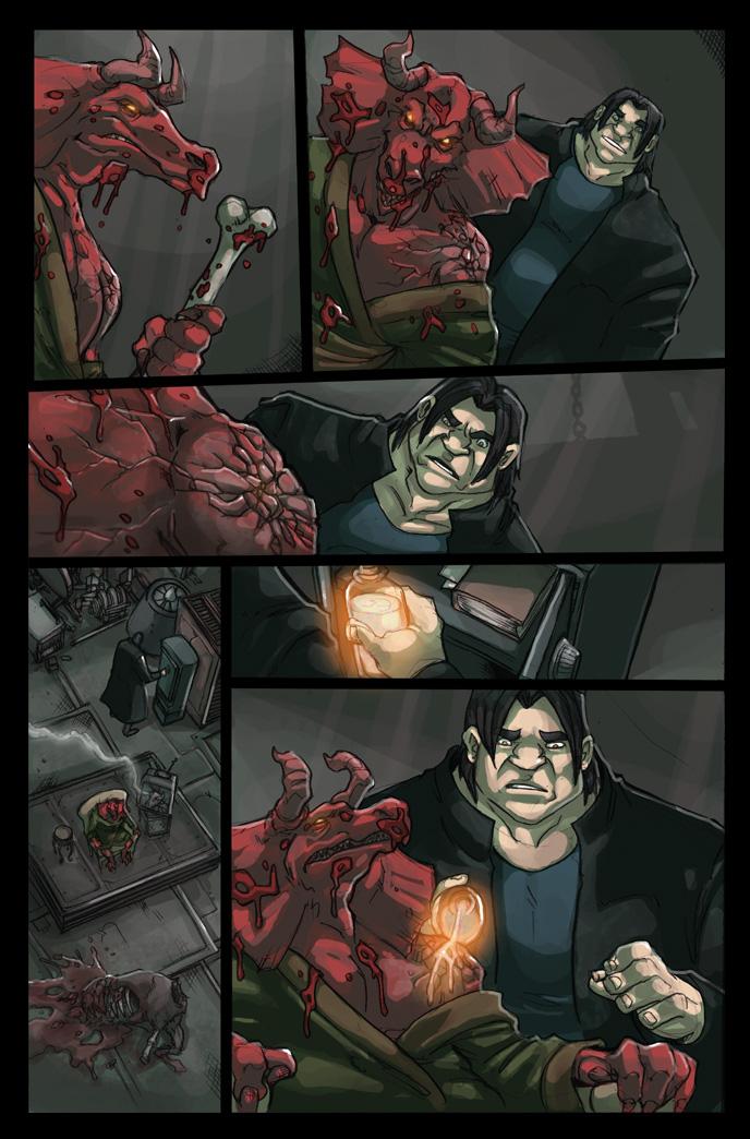 ART-ONLY PREVIEW.  Issue 3, Page 2.