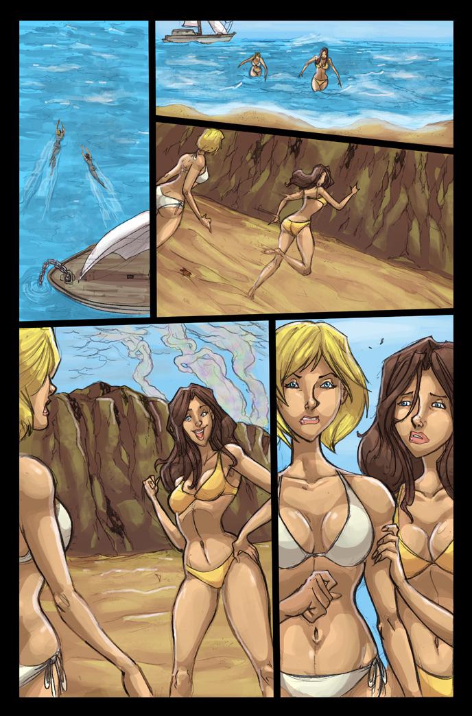 ART-ONLY PREVIEW.  Issue 3, Page 3. 