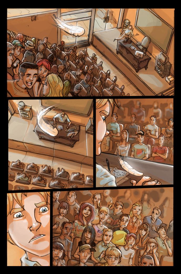 ART-ONLY PREVIEW.  Issue 3, Page 5. 