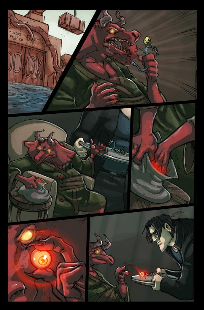 ART-ONLY PREVIEW.  Issue 3, Page 12.