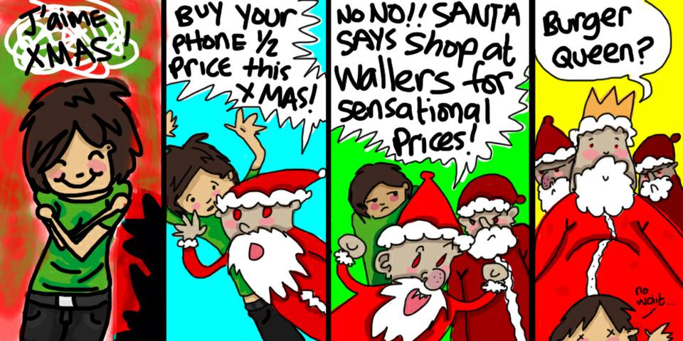 Dirty capitalists get in the christmas spirit!