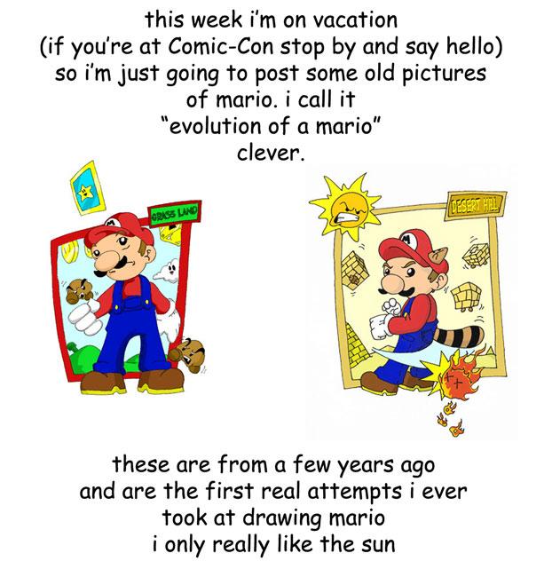 Evolution of a Mario 1