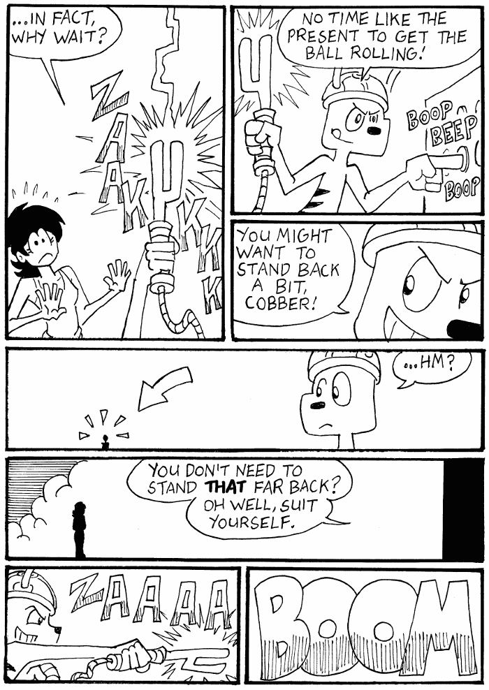 (#200) Stand Back! Way Back