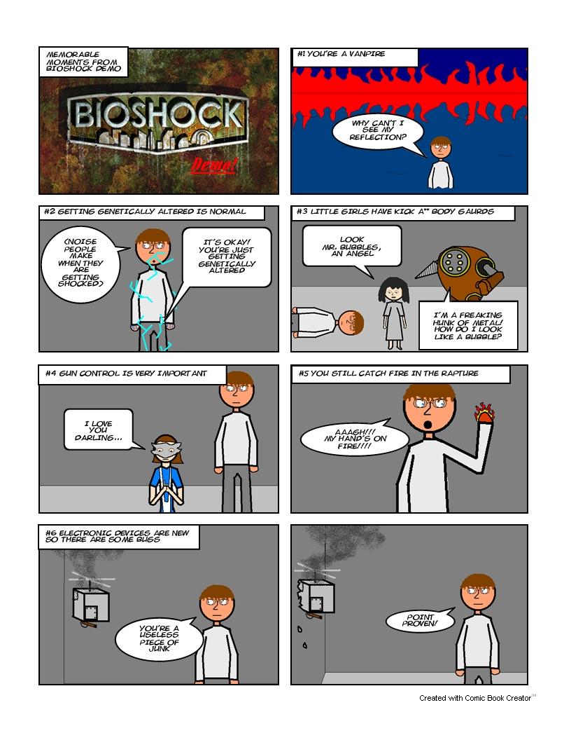 Memorable Moments from Bioshock